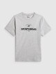 mini: Męski t-shirt z nadrukiem 4F 4FWSS26TTSHM3324 - szary (7)