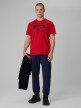 mini: Męski t-shirt z nadrukiem 4F 4FWSS26TTSHM3325 - czerwony (2)