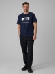 mini: Męski t-shirt z nadrukiem 4F 4FWSS26TTSHM3325 - granatowy (5)