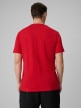 mini: Męski t-shirt z nadrukiem 4F 4FWSS26TTSHM3326 - czerwony (6)