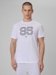 mini: Męski t-shirt z nadrukiem 4F 4FWSS26TTSHM3327 - biały (1)