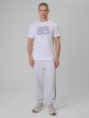 mini: Męski t-shirt z nadrukiem 4F 4FWSS26TTSHM3327 - biały (5)