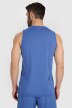 Męski tank top treningowy 4F 4FWAW25TFSLM574 - niebieski