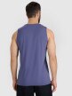 Męski tank top treningowy 4F 4FWAW25TFSLM574 - niebieski
