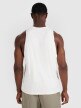 mini: Męski tank top treninowy 4F 4FWAW25TFSLM554 - biały (5)