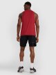 mini: Męski tank top treninowy 4F 4FWAW25TFSLM554 - czerwony (6)