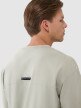 Męski tshirt oversize 4F 4FWSS25TTSHM1961 - oliwkowy