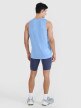 Męskie legginsy do biegania 4F 4FWSS25TFSTM025 - granatowe