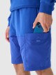 Męskie spodenki casual 4F 4FRSS24TSHOM668 - niebieskie