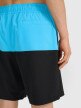 mini: Męskie spodenki plażowe 4F 4FWSS25UBDSM135 - turkusowe (4)