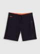 mini: Męskie spodenki plażowe boardshorty z filtrem UPF50+ 4FRSS26UBDSM256 - czarne (7)