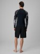 mini: Męskie spodenki plażowe boardshorty z filtrem UPF50+ 4FRSS26UBDSM256 - czarne (6)