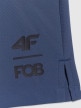 mini: Męskie spodenki plażowe boardshorty z filtrem UPF50+ 4FRSS26UBDSM256 - granatowe (8)