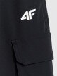 Męskie spodnie casual 4F 4FRAW25TTROM1631 - czarne