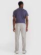Męskie spodnie casual 4F 4FWSS25TTROM0998 - szare