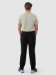 Męskie spodnie casual 4F 4FWSS25TTROM0999 - czarne