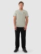 Męskie spodnie casual 4F 4FWSS25TTROM0999 - czarne