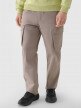 Męskie spodnie casual cargo 4F x RL RL9SAW24TTROM1215 - brązowe 