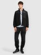 mini: Męskie spodnie dresowe joggery 4F 4FRAW25TTROM1711 - czarne (1)