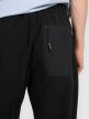 mini: Męskie spodnie dresowe joggery 4F 4FRAW25TTROM1711 - czarne (3)