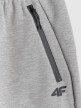 mini: Męskie spodnie dresowe joggery 4F 4FRSS26TTROM1962 - szare (8)