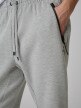 mini: Męskie spodnie dresowe joggery 4F 4FRSS26TTROM1962 - szare (4)
