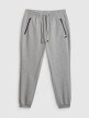 mini: Męskie spodnie dresowe joggery 4F 4FRSS26TTROM1962 - szare (7)
