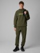  4F Męskie spodnie dresowe joggery 4F 4FWSS26TTROM1442  khaki Khaki