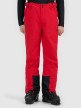 mini: Męskie spodnie narciarskie 4F 4FWAW25TFTRM0924 - czerwone (2)