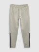 Męskie spodnie treningowe 4F 4FWSS25TFTRM0836 - khaki