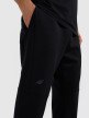 mini: Męskie spodniei dresowe joggery 4F 4FWAW25TTROM1194 - czarne (6)