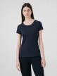 4F Damski tshirt basic 4F NOSD4TSD300  granatowy Granatowy