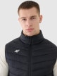 Męski bezrękawnik puchowy 4F NOSH4-KUMP001B - czarny