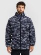 mini: Polar sherpa rozpinany ze stójką uniseks 4F 4FWAW25TFLEU352 - granatowy (1)