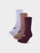 Skarpetki casual uniseks 4F 4FWSS25USOCU358 (3-pack) - multikolor