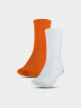 Skarpetki basic (2-pack) uniseks 4F 4FWSS25USOCU416 - multikolor