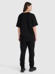 Spodnie dresowe joggery uniseks 4F 4FWSS25TTROU0997 - czarne