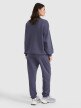 Spodnie dresowe joggery uniseks 4F 4FWSS25TTROU0997 - granatowe