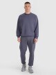 4F Spodnie dresowe joggery uniseks 4F 4FWSS25TTROU0997  granatowe Granatowy