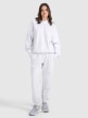Spodnie dresowe joggery uniseks 4F 4FWSS25TTROU0997 - szare