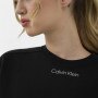 Damska bluza dresowa nierozpinana bez kaptura CALVIN KLEIN WOMEN 00GWS3W304 - czarna
