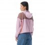 Damska kurtka przejściowa Columbia Women's Flash Challenger Cropped Windbreaker - różowa