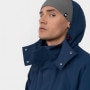 Męska kurtka parka przejściowa FILA TANVALD light padded parka - granatowa