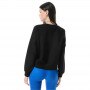 Damska bluza dresowa nierozpinana bez kaptura Guess Skylar - czarna