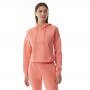 GUESS Damska bluza dresowa nierozpinana z kapturem Guess New Alisa Hooded  koral Koral