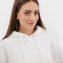Damska bluza dresowa nierozpinana z kapturem Guess New Alisa Hooded - biała