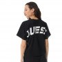 Damski t-shirt z nadrukiem Deana Boxy - czarny