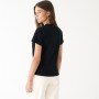 mini: Damski t-shirt z nadrukiem Guess Colette - czarny (3)