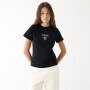 mini: Damski t-shirt z nadrukiem Guess Colette - czarny (5)
