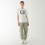 mini: Damski t-shirt z nadrukiem Guess Sara - biały (4)